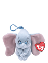 TY - Dumbo - Floppy Clip - Pliušinis gyvūnas - Pilka