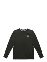 Gant Kids - Crest Ls T-Shirt - Ilgarankoviai marškinėliai - Chaki spalva