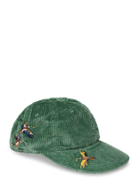 Polo Ralph Lauren - Duck-Embroidered Corduroy Ball Cap - Kepurė - Žalia