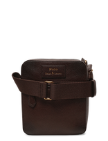 Polo Ralph Lauren - Pebble Leather-Crossbody-Cxb-Sma - Rankinė per petį - Ruda