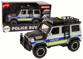 Lean Toys Policijos visureigis su frikcine pavara Leantoys 1:14