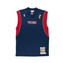 Mitchell & Ness NBA Authentic Shooting Shirt Detroit Pistons 2003-04 - Dydis L (ASSH6321-DPI03PPPNAVY Marškinėliai)