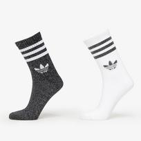 adidas 3-Stripes Glitter Crew Socks 2-Pack Black/ Lucid Red/ Lucid Blue - Dydis M (JV6049 Kojinės)