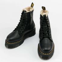 Dr. Martens Jadon Fl 8 Eye Boot Black - Dydis 8 (DM25637001 Laisvalaikio batai)