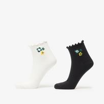adidas X Liberty London Ruff Socks 2 Pairs Off White/ Black - Dydis M (KD8372 Kojinės)