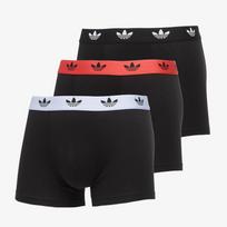 Bokserki adidas Trunk 3-Pack Black - Dydis M (4AR002-906 Šortai)