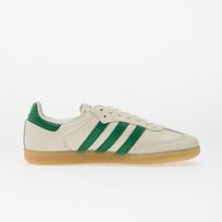 adidas Samba Og Wmns Off White/ Green/ Gold Metallic 40 - Dydis 43 (IH3983 Laisvalaikio batai)