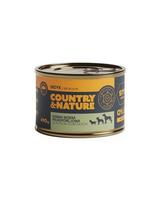 COUNTRY&NATURE Šlapias maistas be grūdų su kalakutiena ir brokoliais 410 g