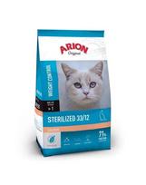 ARION Original Sterilized 33/12 Salmon 300 g lašiša, sausa maistas katėms po sterilizacijos