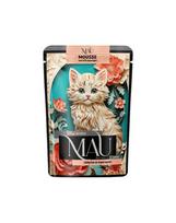 MAU Mus Aviena su šparagais 85 g drėgnas maistas kačiukams
