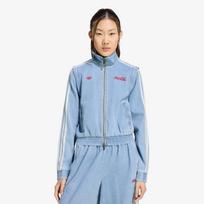 adidas x Coca Cola Firebird Reg Denim Track Top Light Denim - Dydis M (KY7548 Striukės)