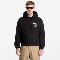 Vans Stacked Hi Pullover Hoodie Black/ White - Dydis L (VN00105PY281 Džemperiai)