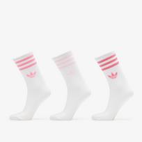 adidas 3-Stripes Crew Socks 3-Pack Bliss Pink/ Clear Pink/ Pink Fusion - Dydis M (KX2784 Kojinės)