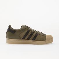 adidas Superstar II Olive Strata/ Core Black/ Khaki Three 40 - Dydis 46.5 (KJ9950 Laisvalaikio batai)
