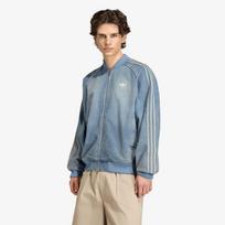 adidas SST Adicolor Denim Tracktop Worn Blue Denim - Dydis XL (KS4962 Striukės)