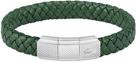 Lacoste Žalia odinė apyrankė Rokel 2040284