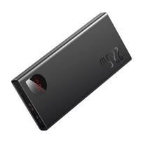 Baseus Adaman Metal Powerbankas 10000 mAh 22,5 W Juodas
