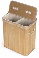 Skalbinių dėžė ModernHome AIE-49BO, 100 l, ruda sp., 33 cm x 52 cm x 61 cm