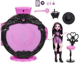 Lėlė su priedais Mattel Monster High Potion Reveal Draculaura JKD76, 30 cm, juoda sp.