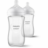 Buteliukų rinkinys Philips Avent Natural Response SCY933/02, 240 ml, 3 mėn., skaidri sp.