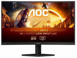 Prekė su pažeista pakuote. Monitorius AOC Gaming, C27G4ZXE, VA, 280 Hz, FHD, 27"