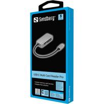 Prekė su pažeista pakuote. Atminties kortelių skaitytuvas Sandberg Multi Card Reader Pro