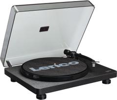 Prekė su pažeista pakuote. Patefonas Lenco L-30 Black, juoda sp.