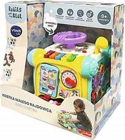 Prekė su pažeista pakuote. Lavinamasis kubas VTech Babies And The Bear, įvairių spalvų
