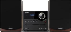Prekė su pažeista pakuote. Muzikinis centras Sharp XL-B517D, 40 W, ruda sp./juoda sp.