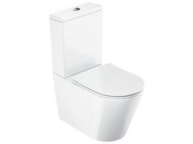 Prekė su pažeista pakuote. Unitazas, pastatomas Ravak Elegant RimOff, su dangčiu, 380 mm x 605 mm