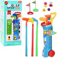 Lean Toys Vaikiškas golfo rinkinys su ratukais