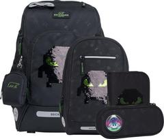 BECKMANN Mokyklinės kuprinės rinkinys Active Air FLX Pixel 124-226a/1-6 klasė