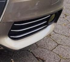 Audi A4 B8 - CHROM GRILL bamperio lipdiniai