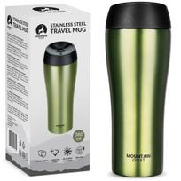 Termo puodelis Mountain Goat TRAVEL 380 ml – žalias, kompaktiškas ir universalus jūsų dienai