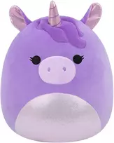 Squishmallows - 40 cm pliušinis žaislas - Elowen vienaragis (280454)