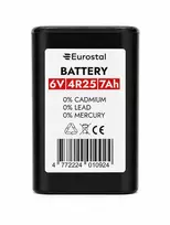 Eurostal Baterija 4R25 6V 7Ah