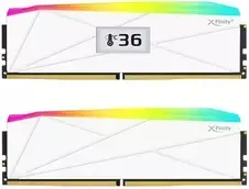 V-Color Manta XFinity+ aRGB DDR5-8000 RAM, CL40, EXPO - 32GB Dual-Kit, baltas