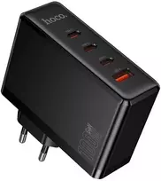 Įkroviklis Hoco N85 100W 3xUSB-C/USB-A juodas