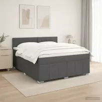 Lova LED lovos čiužinys su LED apšvietimu Tamsiai pilka 140 x 200 cm
