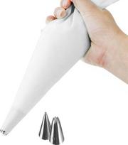 Silikoninė konditerinė rankovė 30cm su 2 antgaliais