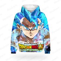 Anime Vyriškas Džemperis Goku 2024 Dragon Ball Didelio dydžio Hip Hop Marškiniai Džemperis Viršūnės Tendencija Super Saiya Drabužiai Mada 100 blue