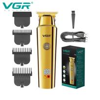 VGR V-947 Hair Trimmer Professional Hair Clipper Electric Hair Cutting Machine Cordless with Digital Display Trimmer for Men Safe and Skin-friendly auksas