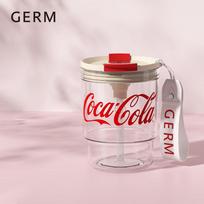 Gemike Coca-Cola Bamboo Design Water Cup gray