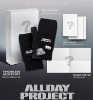 [POB] (MERCH versija) (BEPIRŠTINĖS / Raišteliu užtraukiamas maišelis) VISOS DIENOS PROJEKTAS (ADP) [ALLDAY PROJECT] 1-asis EP albumas GLOVES - NO POB black