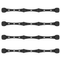 4Pcs Air Fryer Magnet Clip Silicone Easy Clean Air Fryer Fixation Device Magnetic Buckle Removable Kitchen Air Fryer Accessories black