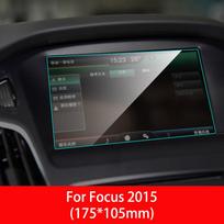 Car GPS Navigation Anti-Scratch Screen Tempered Panel Glass Protector Film Style Car Interior Accessories For Ford Focus MK3 MK4 For Focus 2015 gray