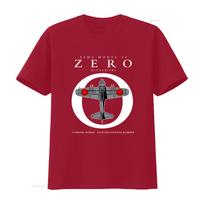 Japonų Zero Mitsu Banzai Modelis 22 Karinis lėktuvas Japonija WW2 A6M3 Naikintuvas-bombonešis T-shirt vintage Skalbti Šiek tiek laisvalaikio Kvėpuojantis 3XL black