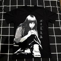 Summer Vintage Unisex Women Graffiti Billie Eilish Print Short Sleeve Cotton TShirt Unisex Women Casual Retro Y2K Tee Fashion Tops 2XL black