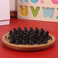 32vnt 2,5*1,5cm Chessman plastikiniai pėstininkai šaškės figūrėlės žaidimams stalviršio žymeklių komponentai