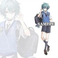 Genshin Impact Lohen Cute Anime Cosplay Acrylic Stand Figure Desktop Display Plate Collection Standing Sign Xmas Gift As shown white
